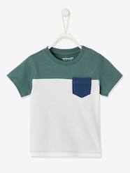 Baby-Short Sleeve Colourblock T-shirt, for Babies
