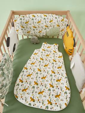 Modular Cot Playpen Bumper Hanoi Theme