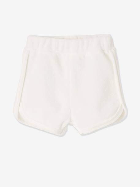 Pack of 4 Terry Cloth Shorts, for Babies Dark Yellow 
