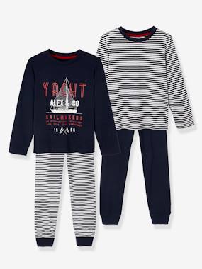 Pack of 2 Boat Pyjamas dark