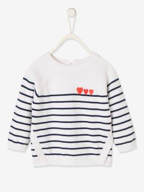 Embroidered Sailor-type Jumper