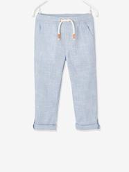 Summer Selection-Trousers, Convert into Cropped Trousers, in Lightweight Fabric, for Boys