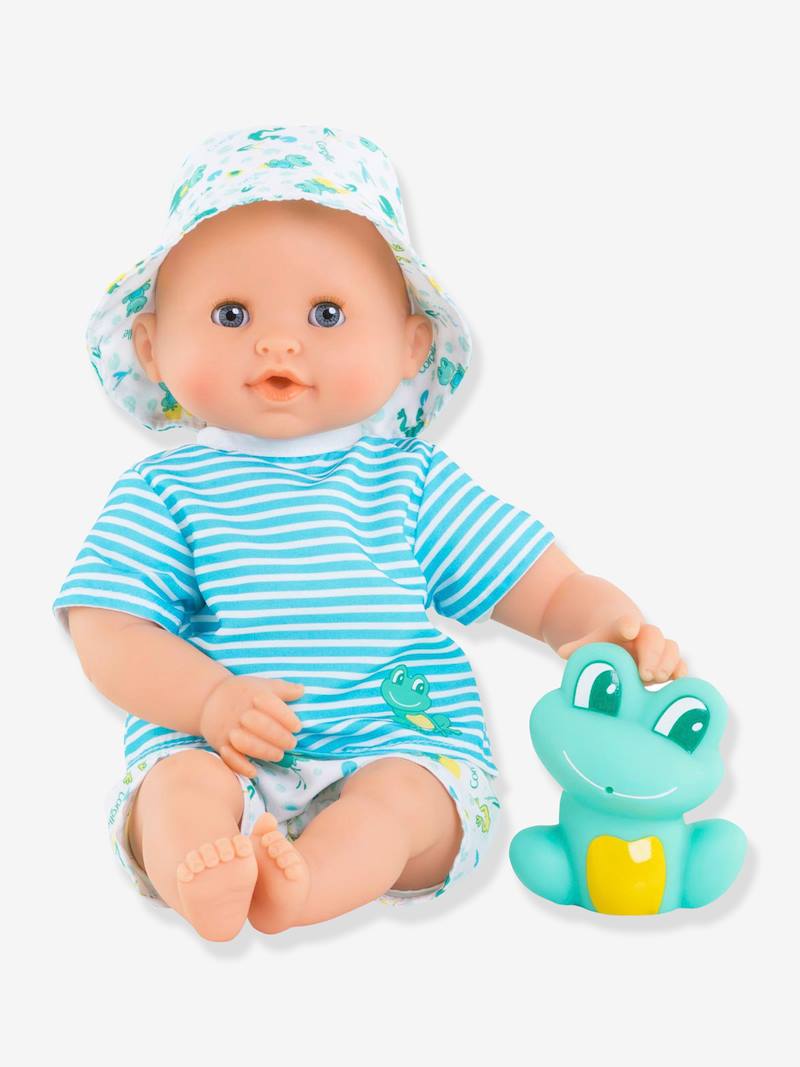 Baby Bath Marin Doll, by COROLLE light blue, Toys Vertbaudet
