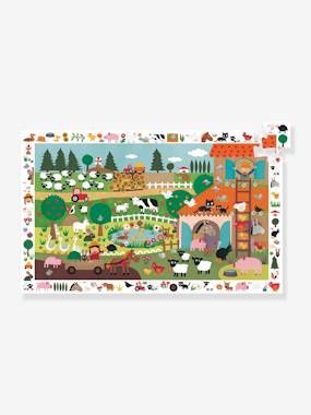 35-Piece Farm Observation Puzzle by DJECO