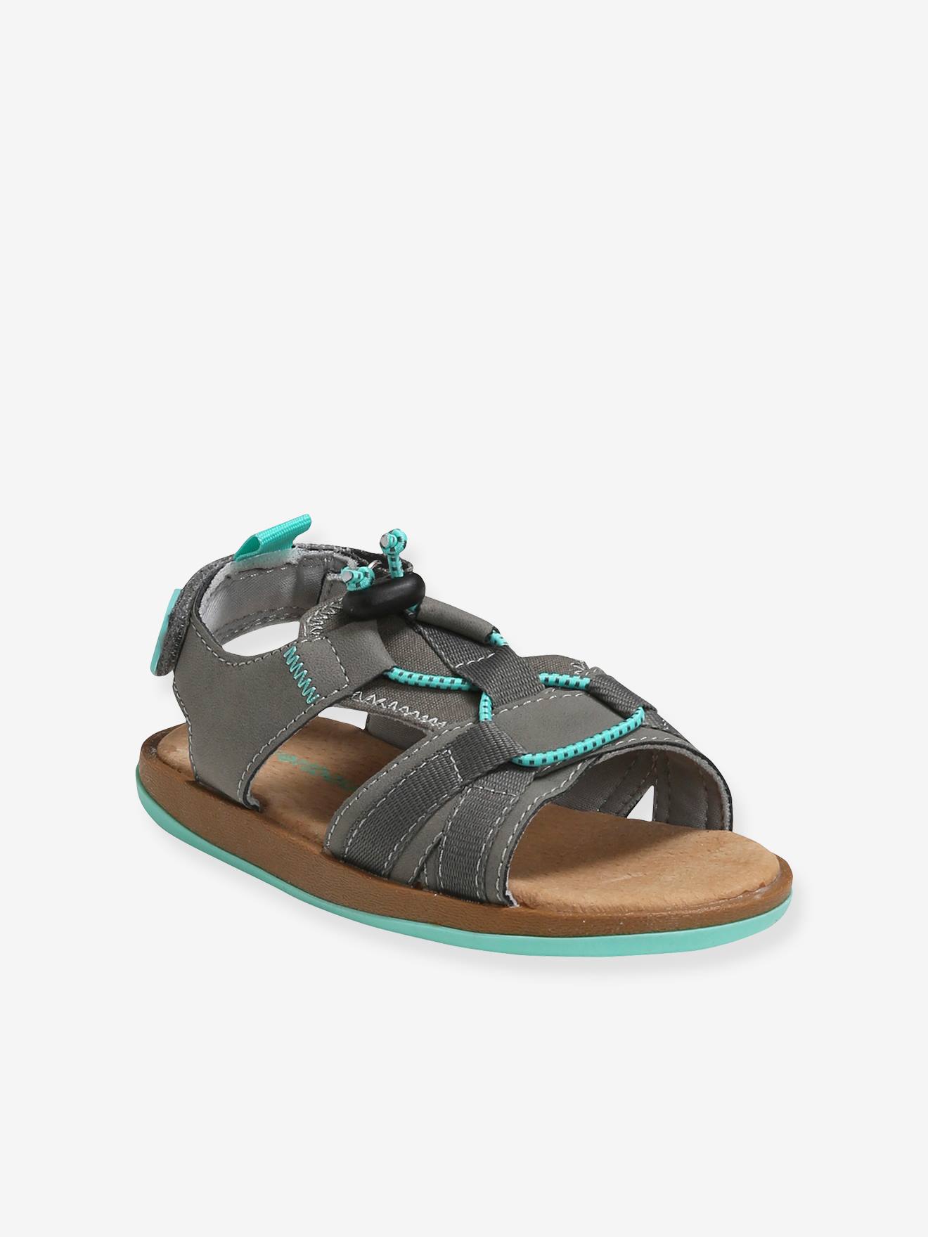 Touch-Fastening Sandals