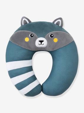 Raccoon Travel Pillow by BABYTOLOVE dark