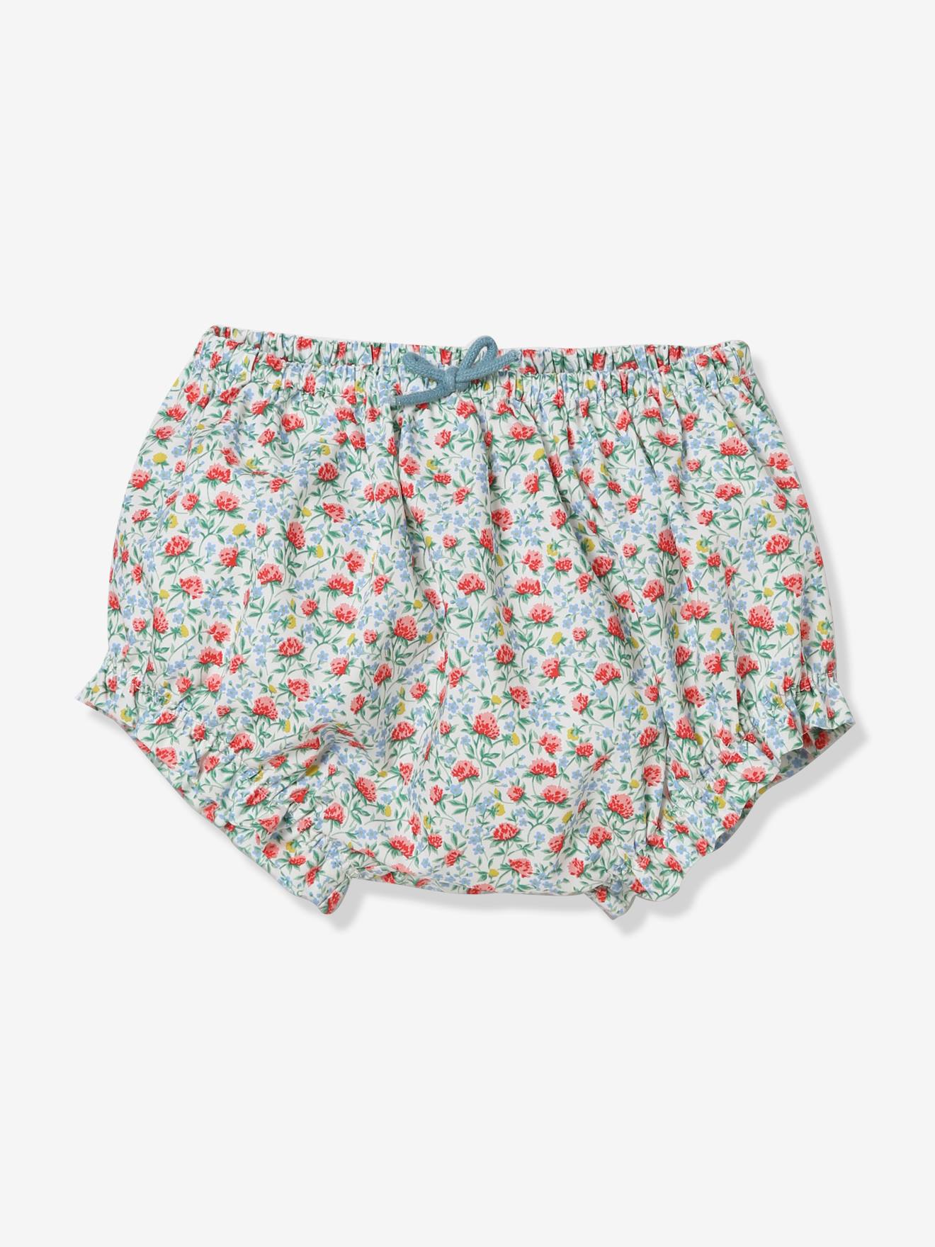 Baby’s Liberty floral bloomers red/print