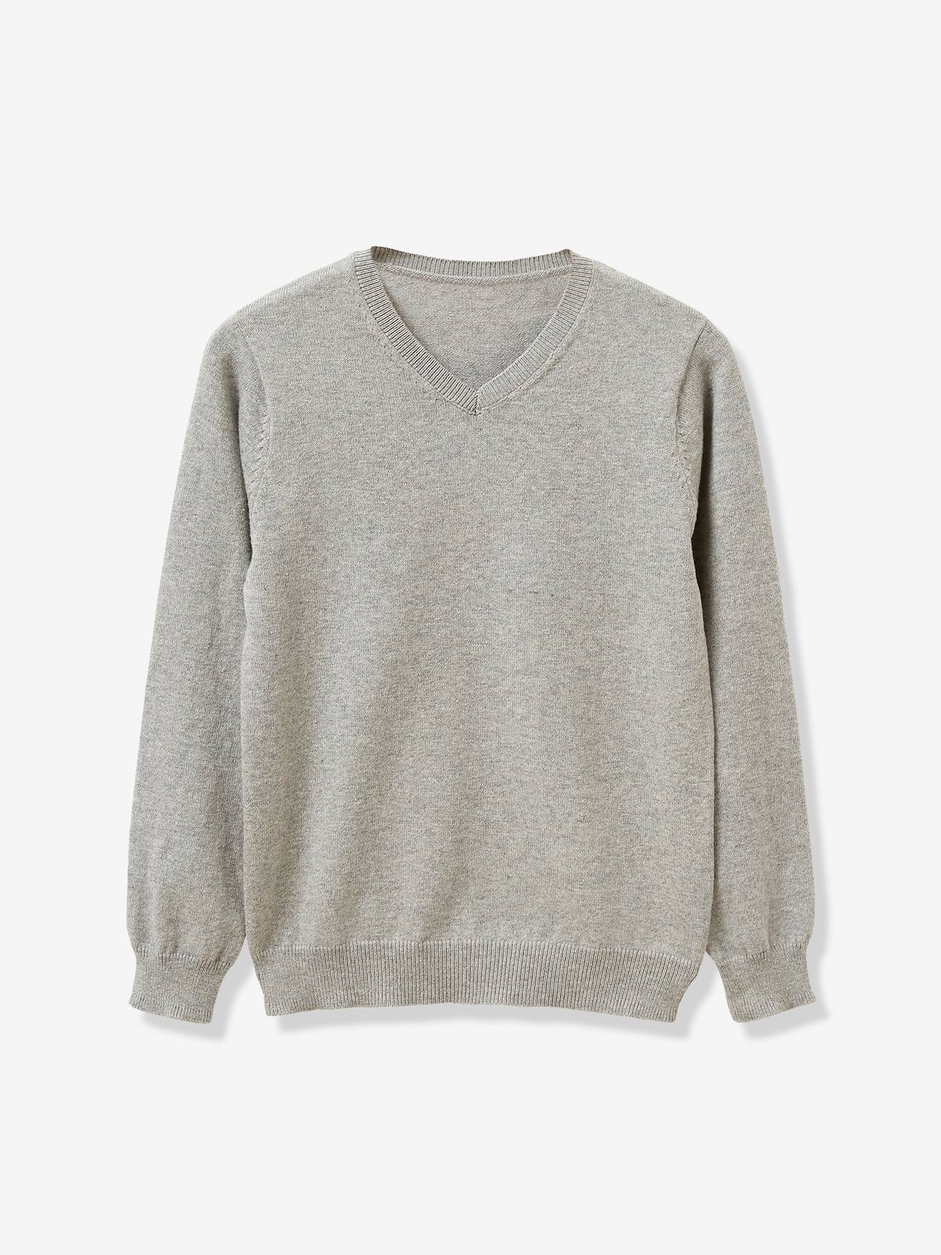 boys gray sweater