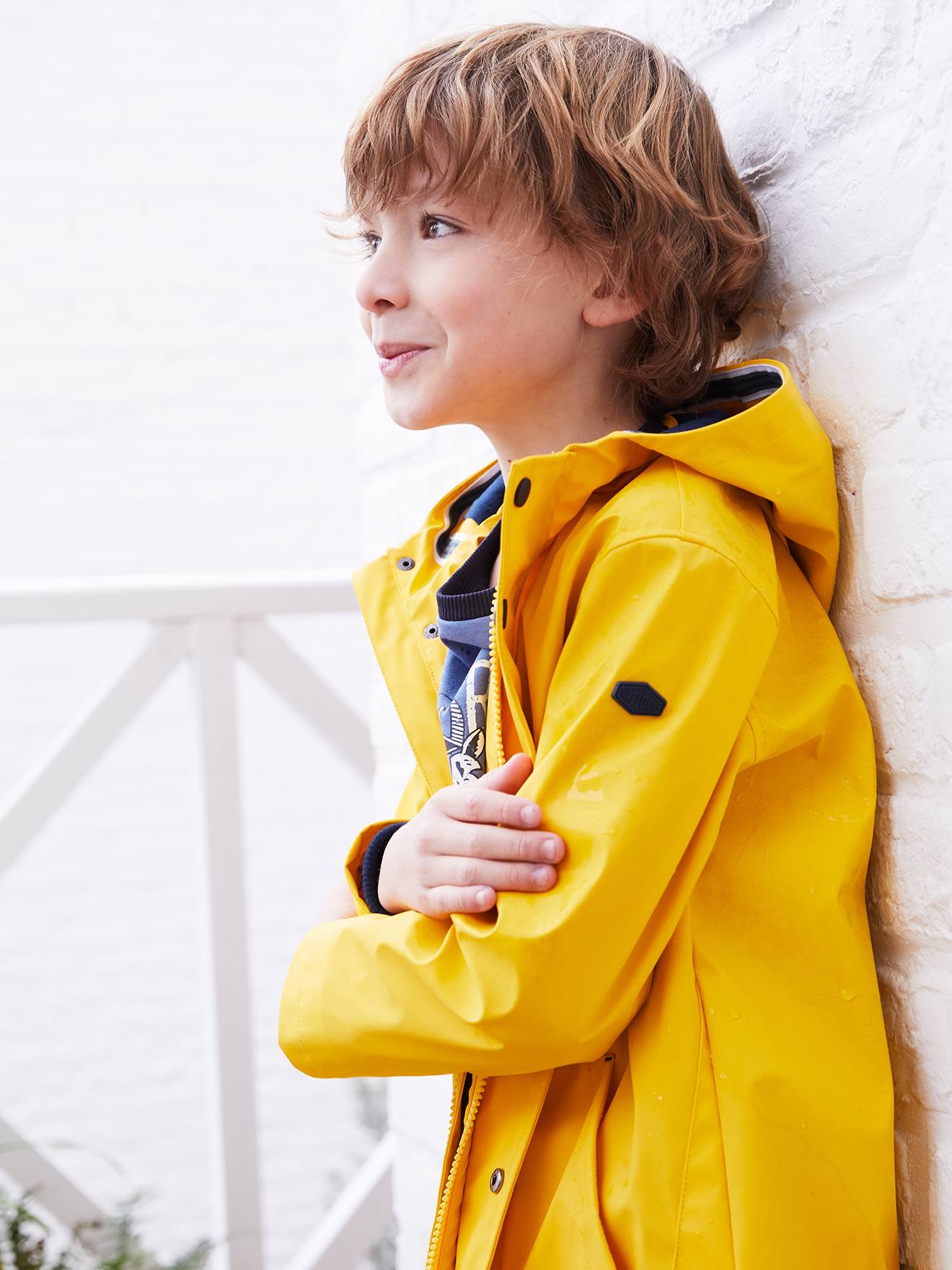 boys lined raincoat