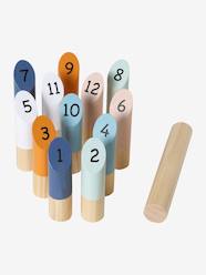 Toys-Traditional Board Games-Skill and Balance Games-Finnish Skittles in Wood - FSC® Certified