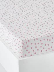 Bedding & Decor-Child's Bedding-Fitted Sheet for Children, PINK JUNGLE Theme