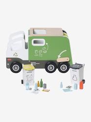 Toys-Role Play Toys-Recycling Truck in Wood - FSC® Certified