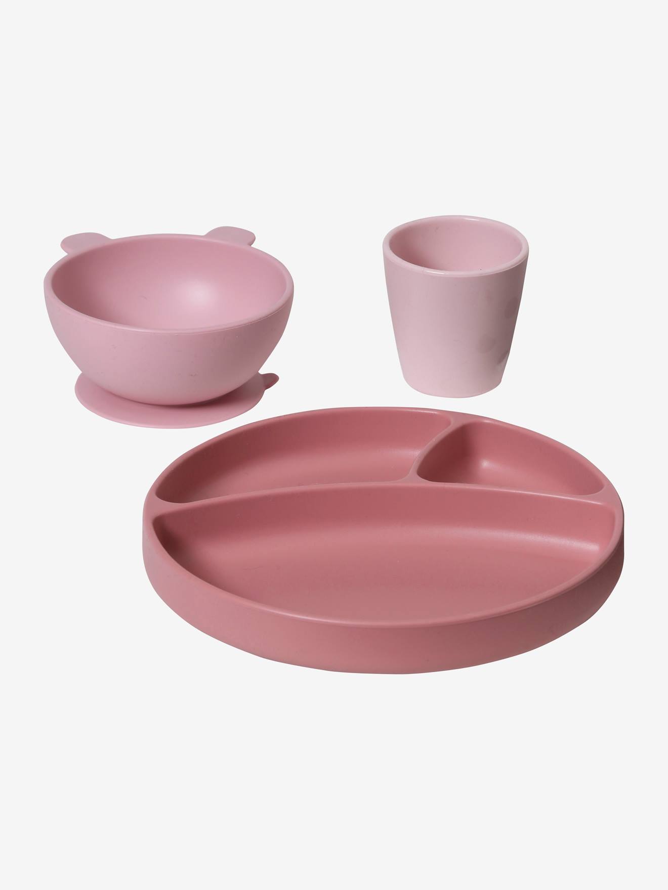 Silicone Mealtime Set dark