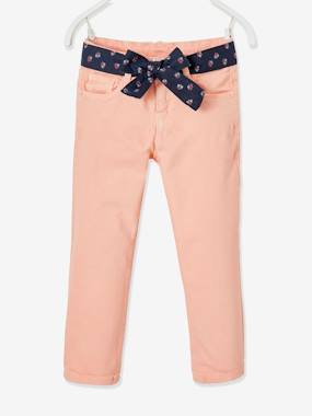 Trousers Belt with Floral Print