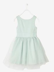 Summer Selection-Girls' Sateen & Tulle Occasion Dress