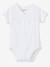 Pack of 3 Short-Sleeved Bodysuits for Newborns White 