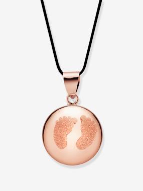 Babyfeet Maternity Bola Pendant by CACHE COEUR rose gold