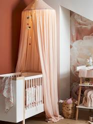 Bedding & Decor-Decoration-Tents & Teepees-Bed Canopy in Cotton Gauze, EAU DE ROSE Theme