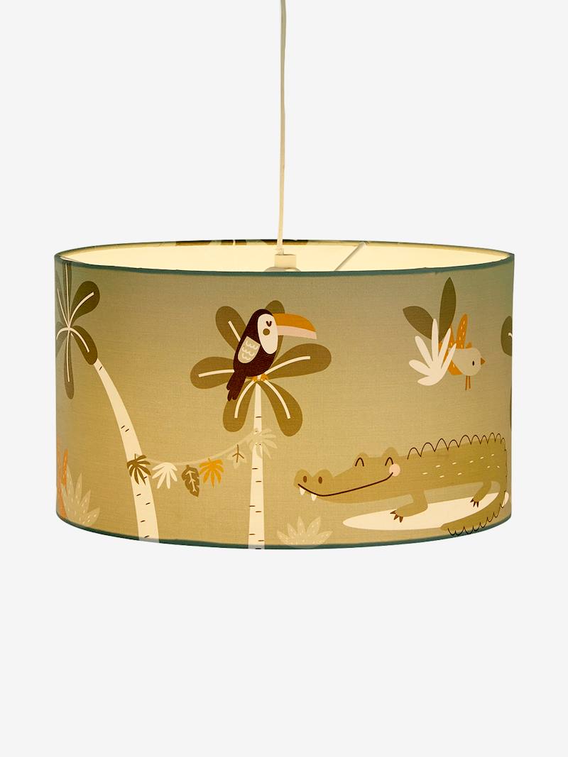Jungle Hanging Lampshade green, Bedding & Decor Vertbaudet