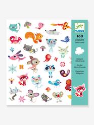 Toys-Arts & Crafts-Dough Modelling & Stickers-160 Stickers, Small Friends by DJECO