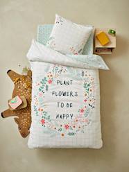 Bedding Sets-Bedding & Decor-Children's Duvet Cover + Pillowcase Set, Organic Collection, Floral