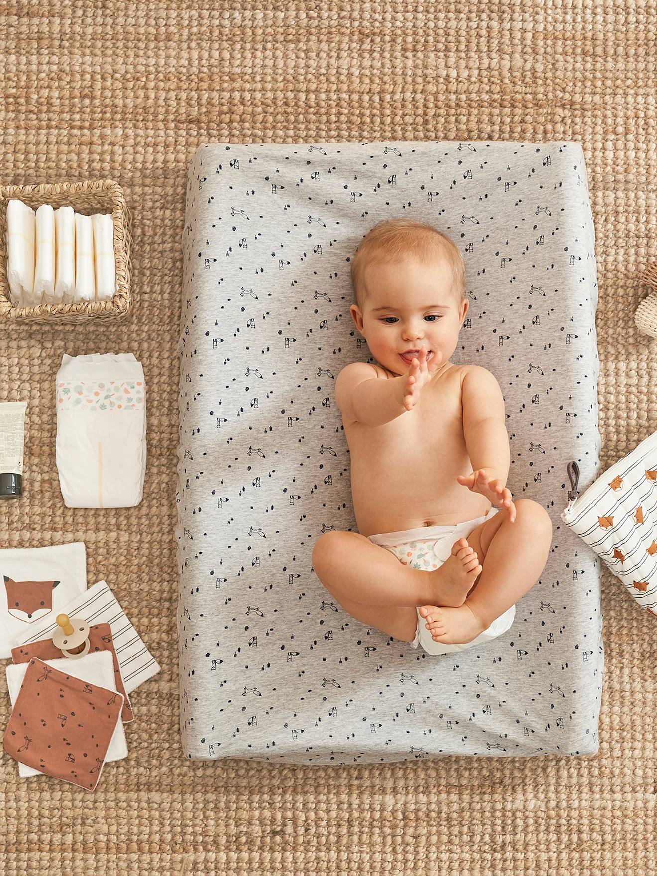 Changing Mat Cover in Cotton light