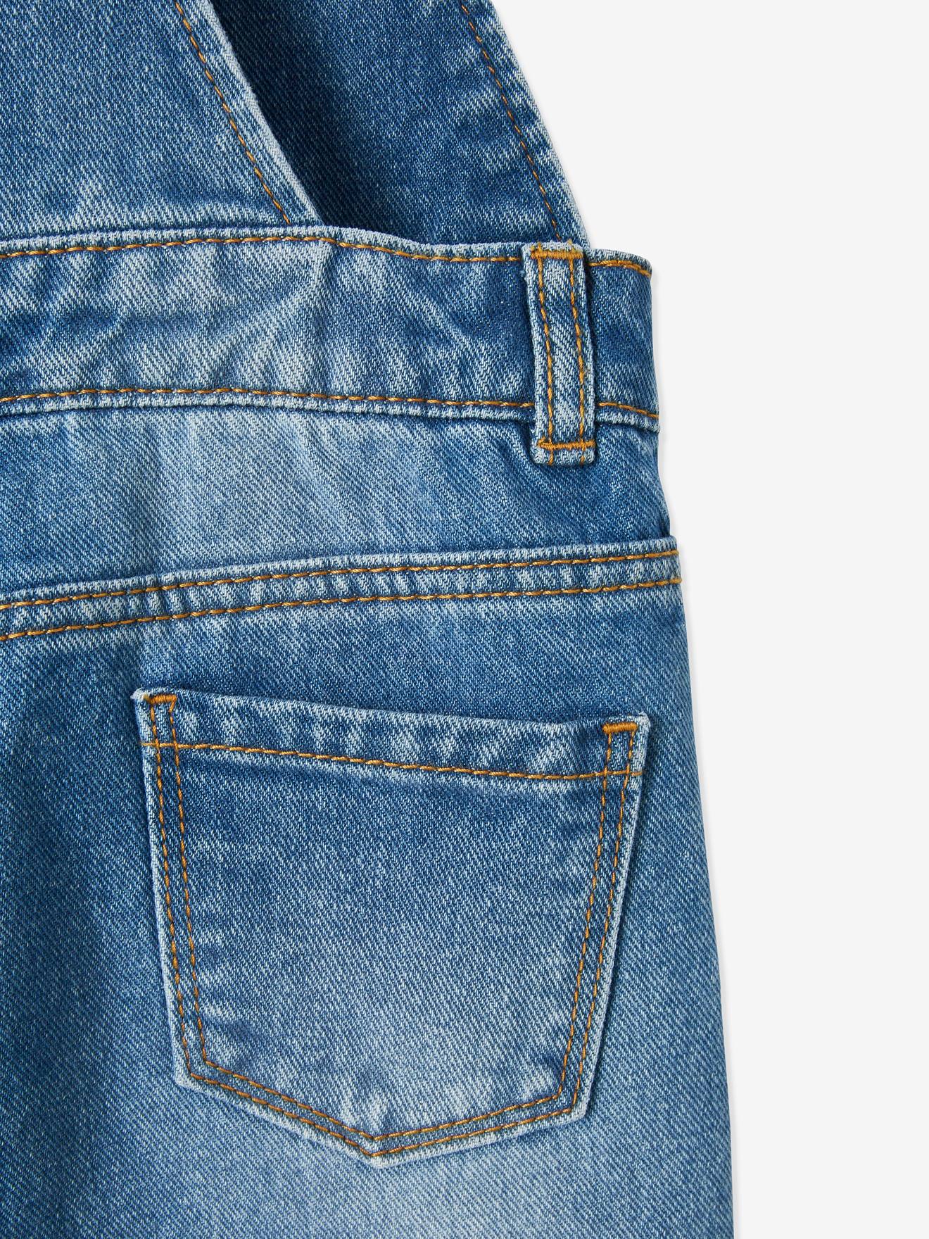 Blue skinny hot sale dungarees