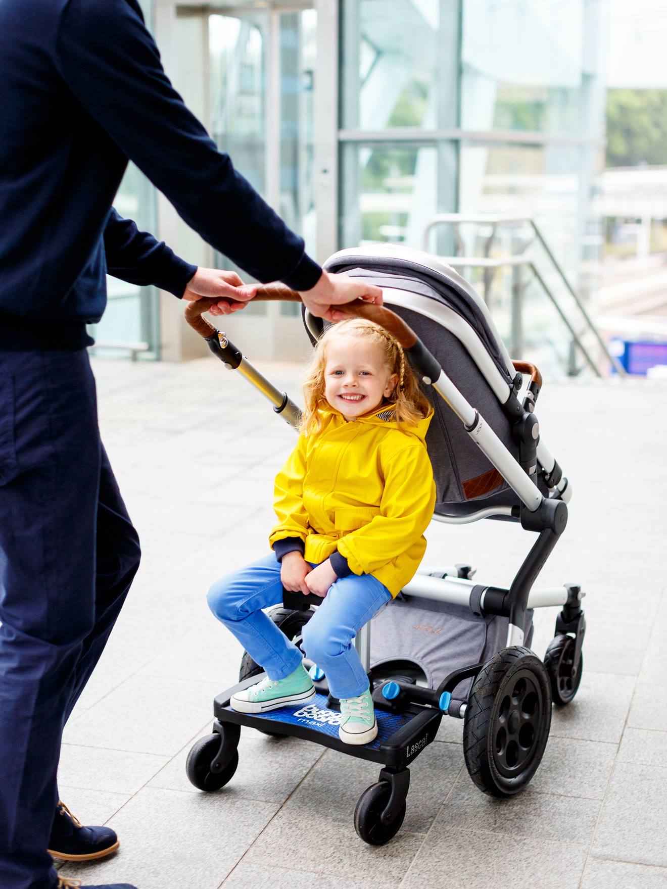 LASCAL BuggyBoard Maxi Ride On Platform black