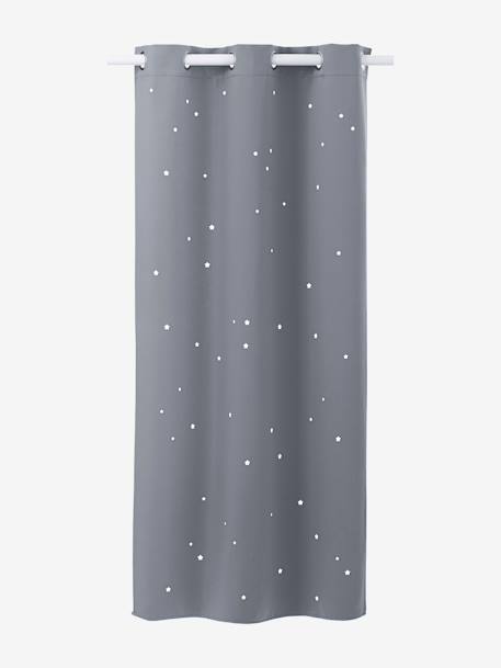 Hollow Star Curtain Blue+Blush+Grey 