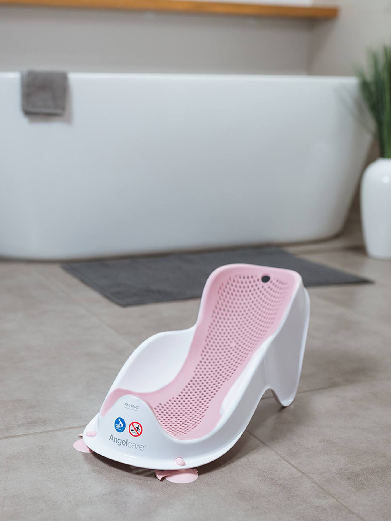 Soft-Touch Mini Baby Bath Support by ANGELCARE
