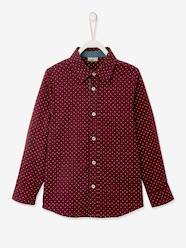 Boys-Shirts-Shirt with Dot Print, for Boys