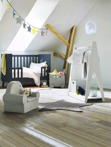 Star-Shaped Rug Blue+Blush+Storm grey 