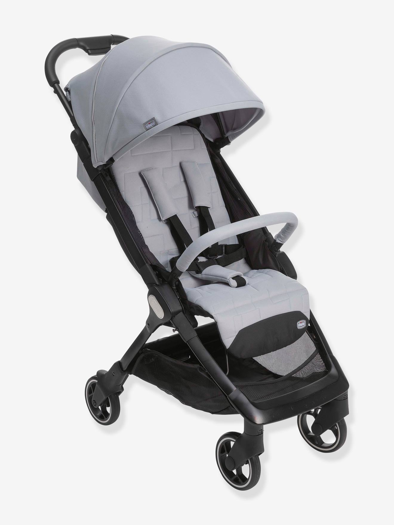chicco black stroller