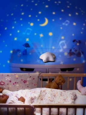 PABOBO Musical Night Light Star Projector beige