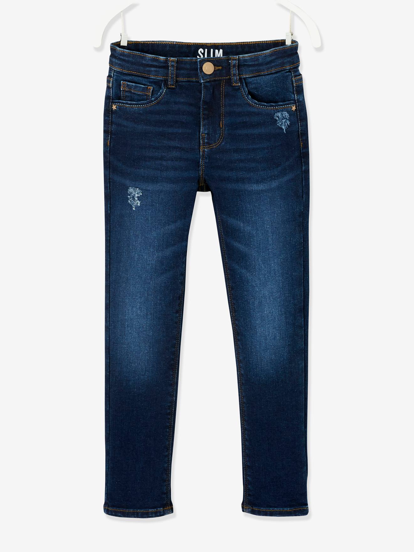 MEDIUM Hip MorphologiK Slim Leg Waterless & Distressed Jeans