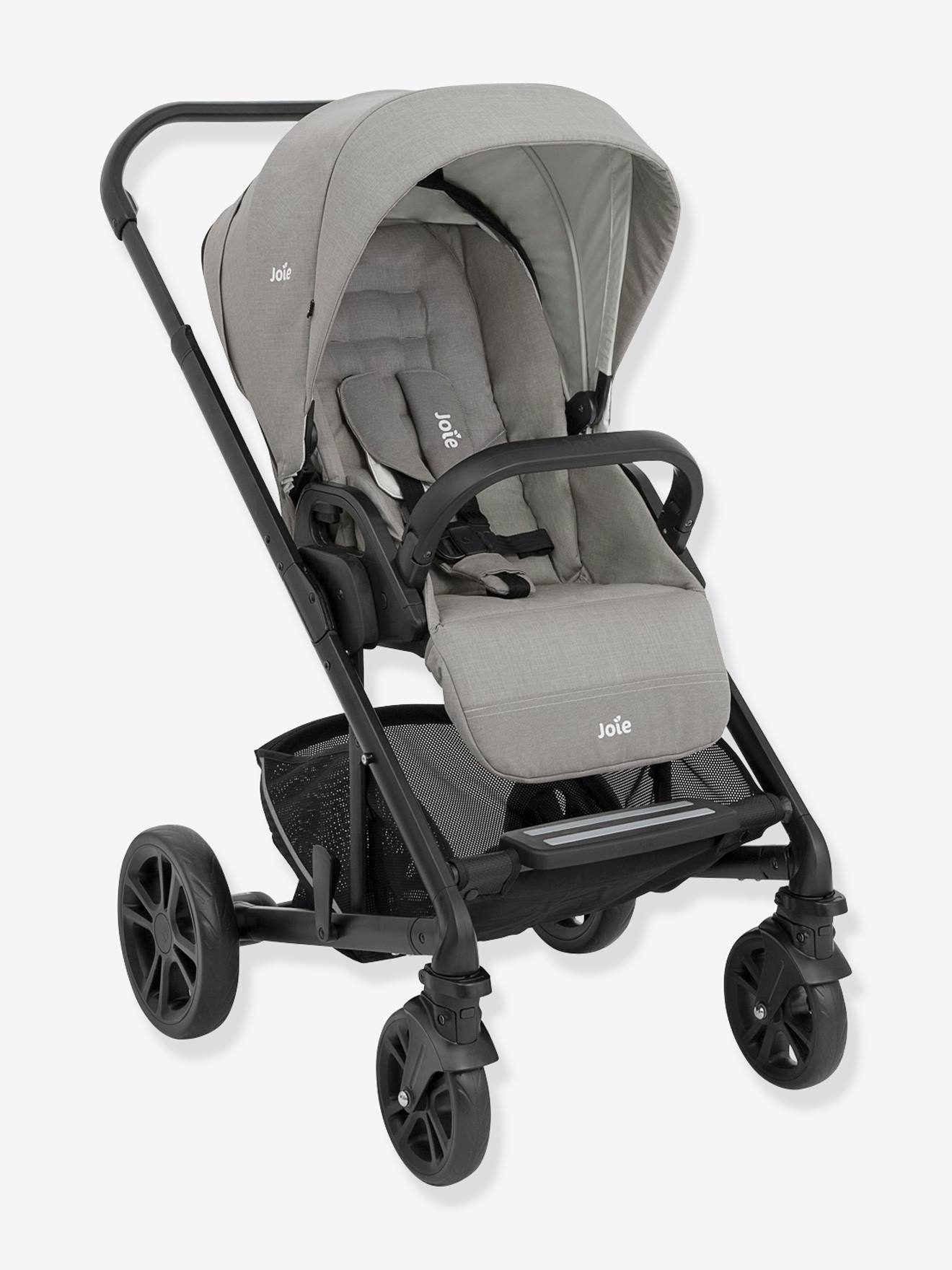 Reversible Pushchair Chrome by JOIE grey light solid Vertbaudet