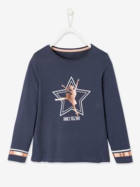 Sports Top Ballerina Star with Iridescent Details