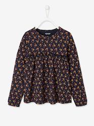 Girls-Tops-Floral Blouse-Like Top, for Girls