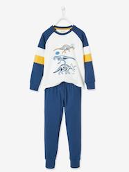 Boys-Nightwear-Long Pyjamas for Boys, Glow-in-the-Dark Dinosaurs