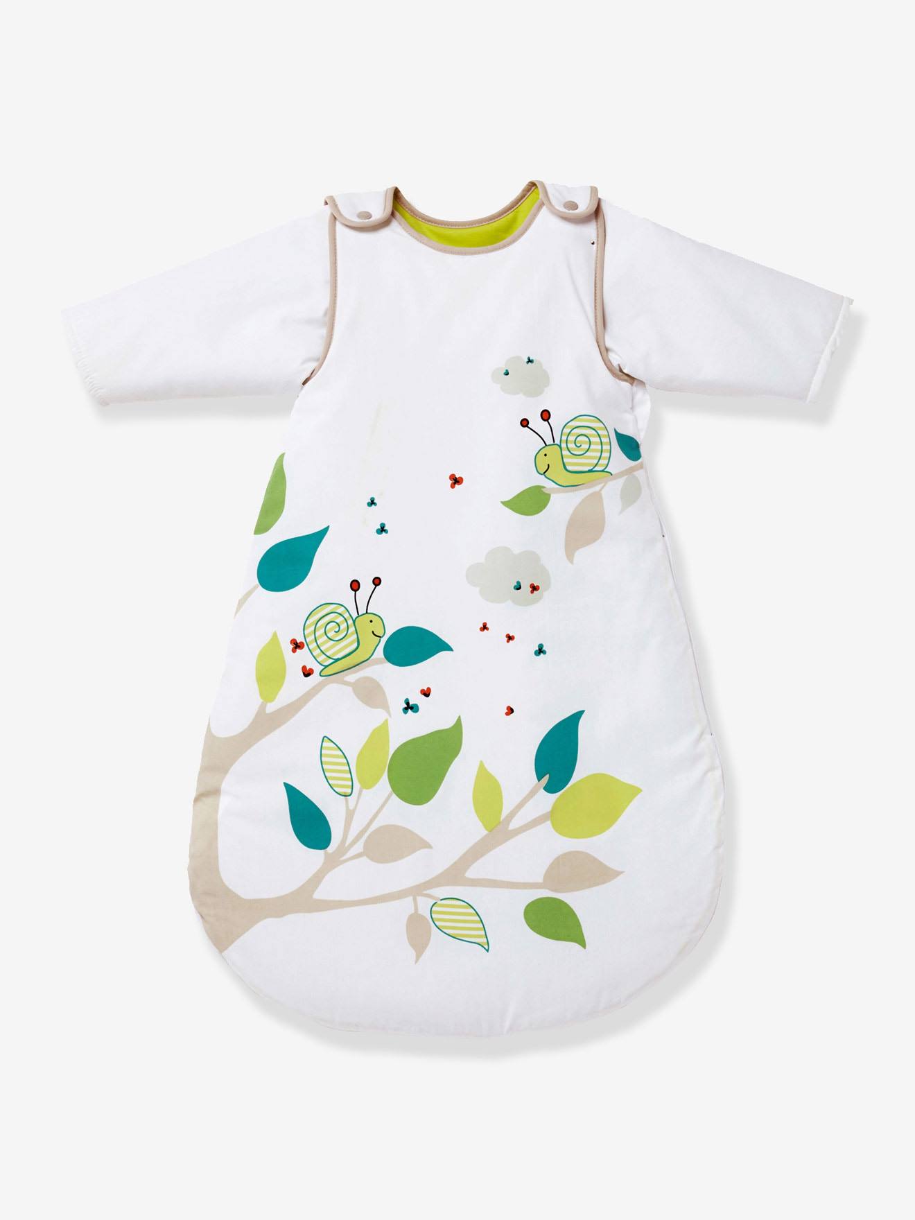 sleeping bag with detachable sleeves