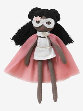 Superheroine Doll in Linen multi