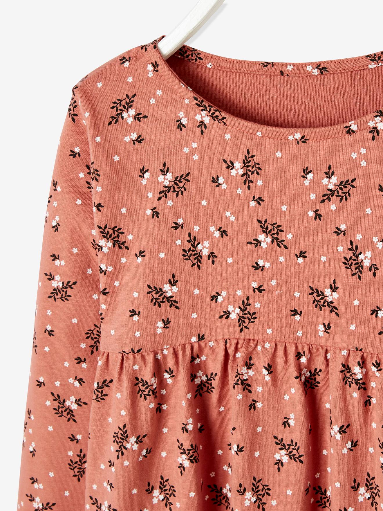 ToBeInStyle Girls' Cotton Summer Dress With Floral Embroidery - Spring & Summer Dress For Toddlers & Kids