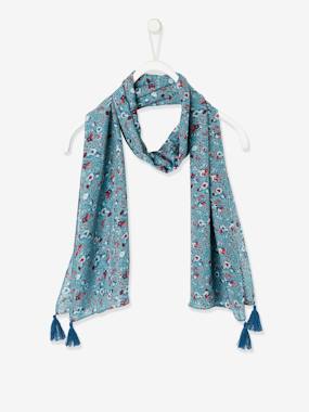 Scarf with Floral Print print