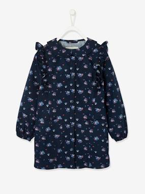 Frilly Smock with Flowery Print