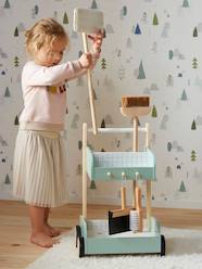 Toys-Wooden Cleaning Trolley - Wood FSC® Certified