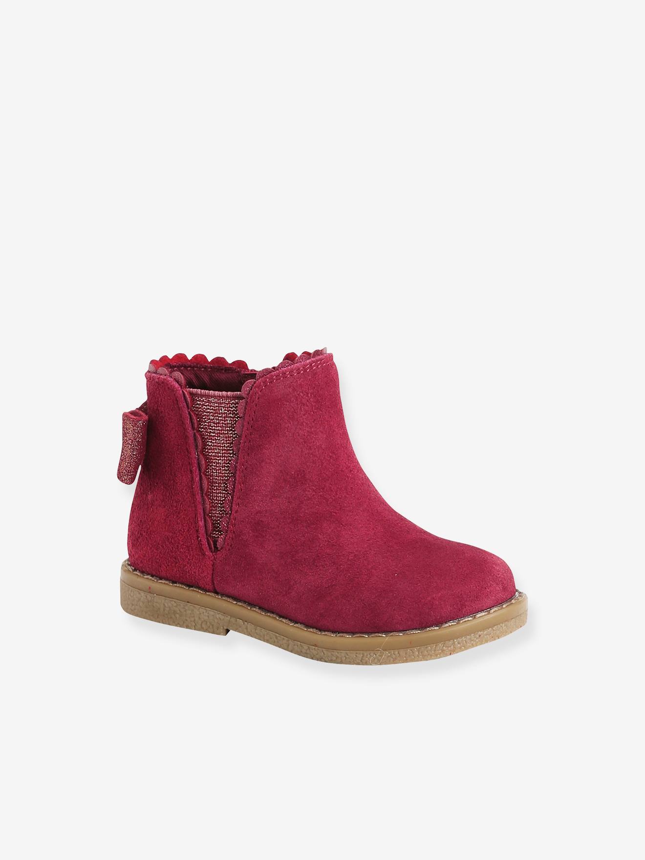 little girls leather boots