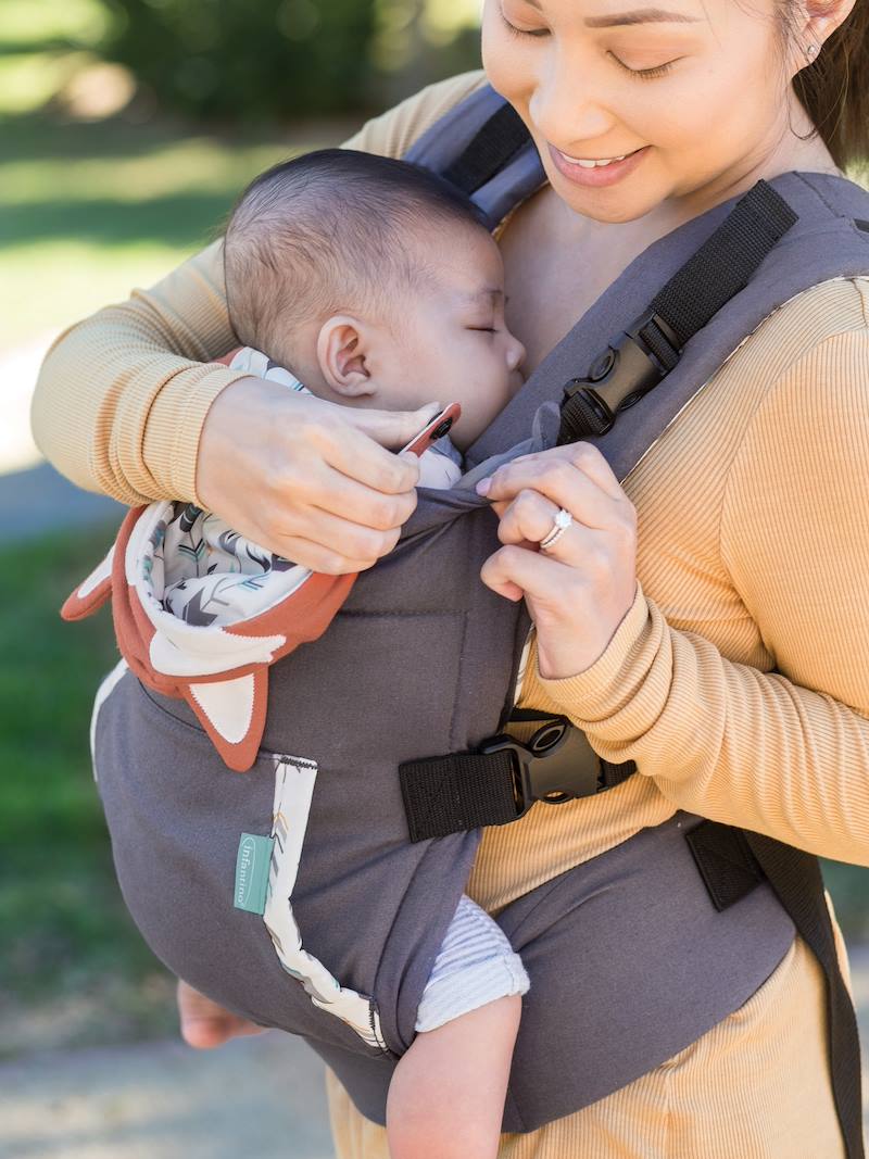 Cuddle Up Baby Carrier, by INFANTINO grey anthracite, Nursery