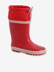 Shoes-Girls Footwear-Boots-Wellies with Padded Collar for Boys