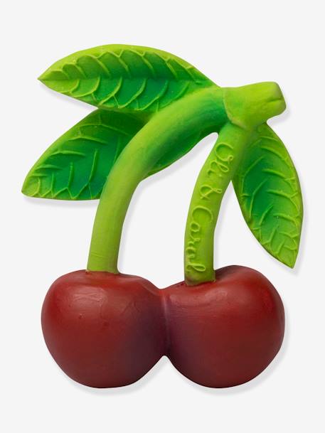 Mery the Cherry Teether, by OLI & CAROL RED MEDIUM SOLID 