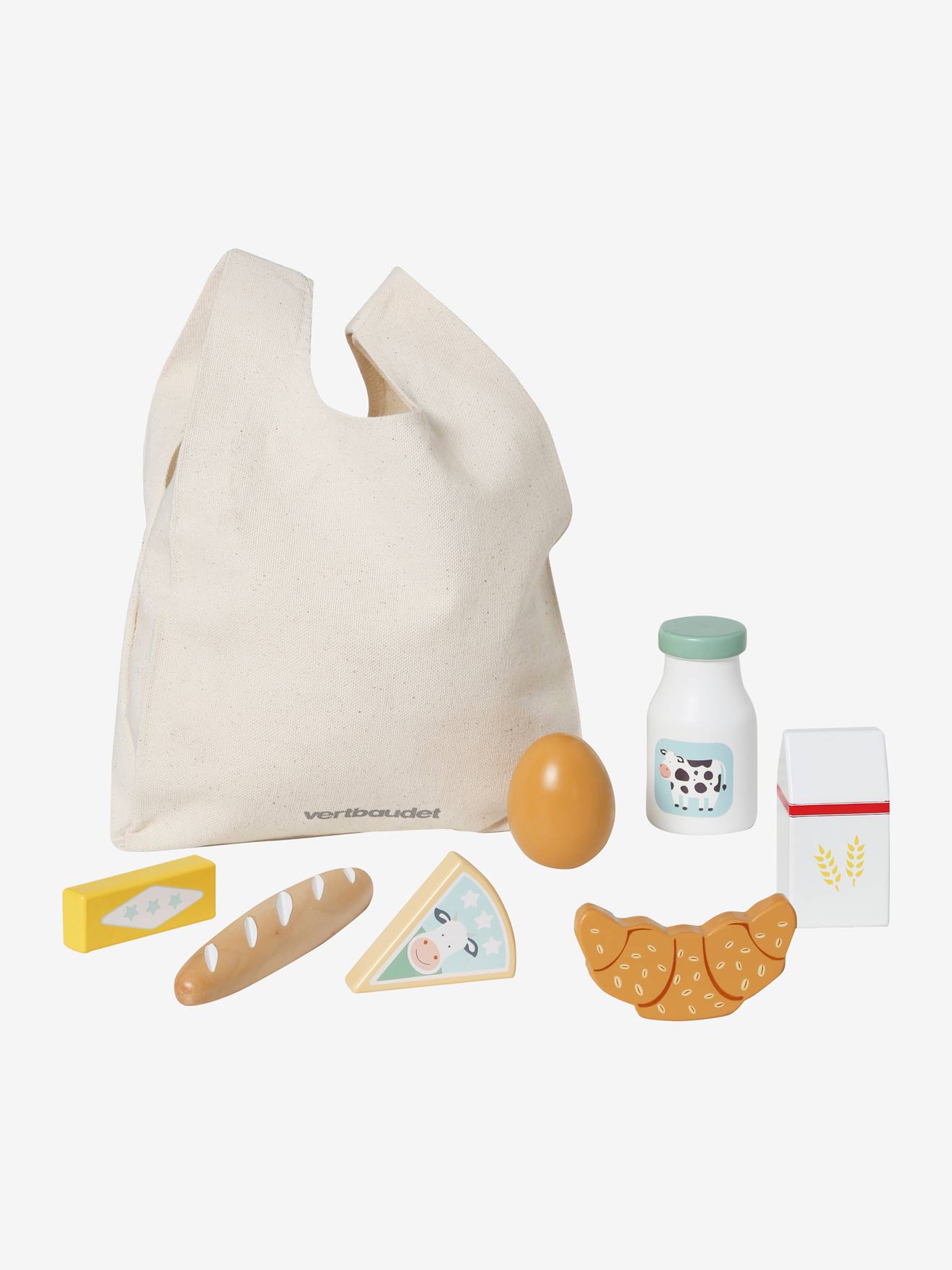 Bag with Groceries in FSC® Wood multi
